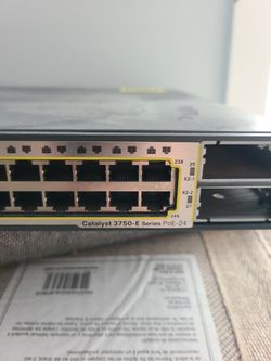 Cisco 3750-e Poe 24 Port