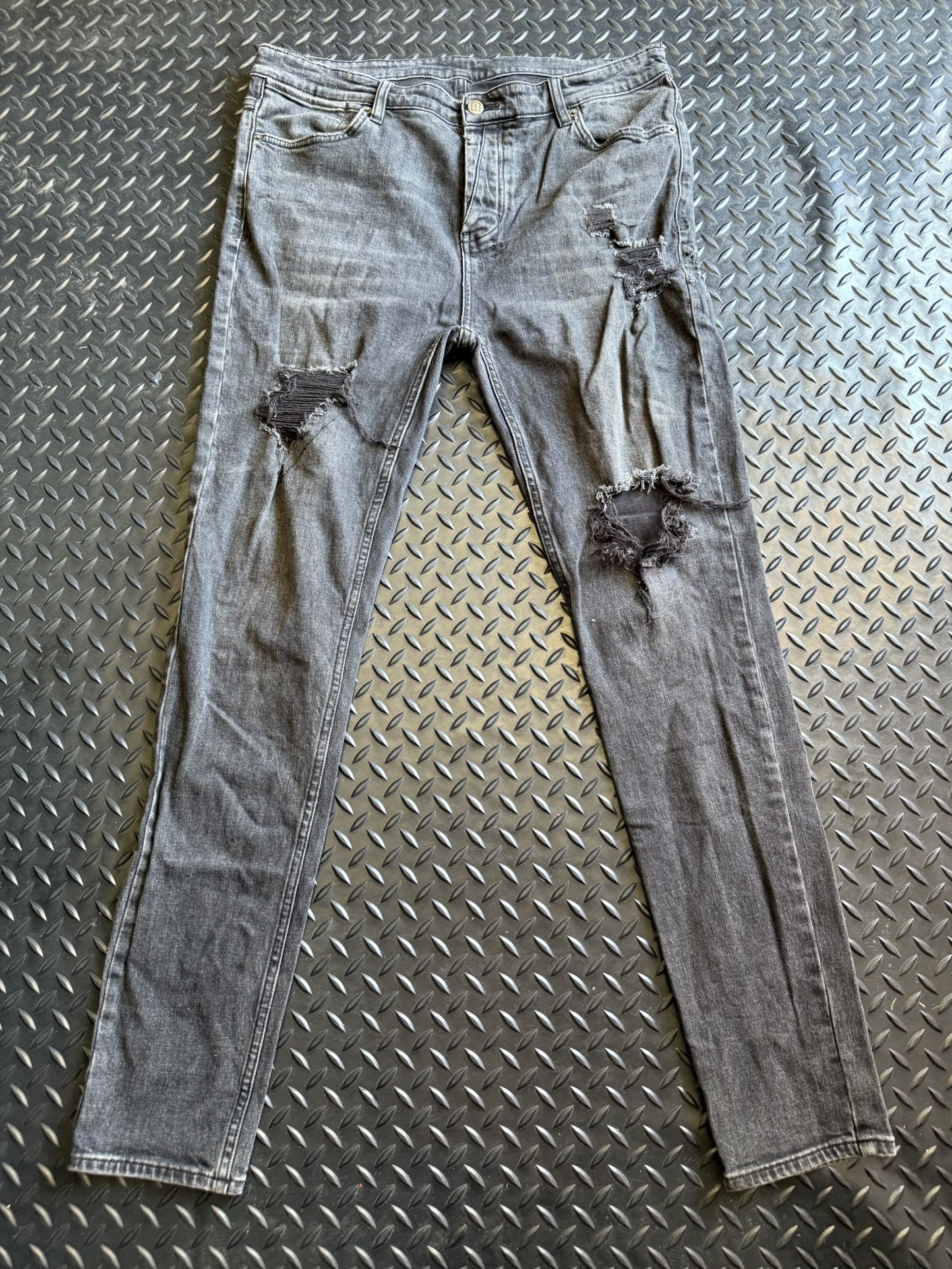 Ksubi Van Winkle Angst Trashed skinny jeans. sz 38 mens
