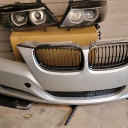 Bmw Bumper And Headlights 
