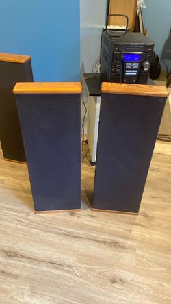 DCM speakers from the 1980s
