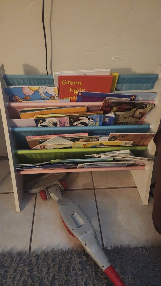 Book Shelf With Books