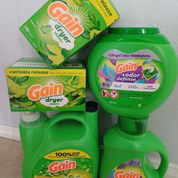 Gain Laundry Detergent Bundle $50 Firm 