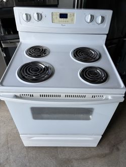 Electric stove whirlpool everything works 30 days warranty