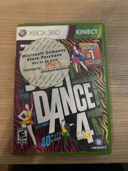 Just dance 4 Xbox 360