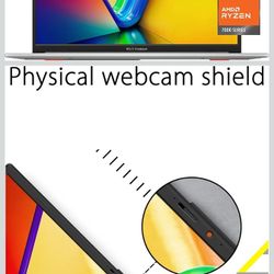 ASUS Vivobook Go 15.6 Slim Laptop, AMD Ryzen 5 7520U, 8GB, 512GB, Windows 11 Home, Cool Silver, Military Grade Durability, Fast Charging, Webcam Shiel