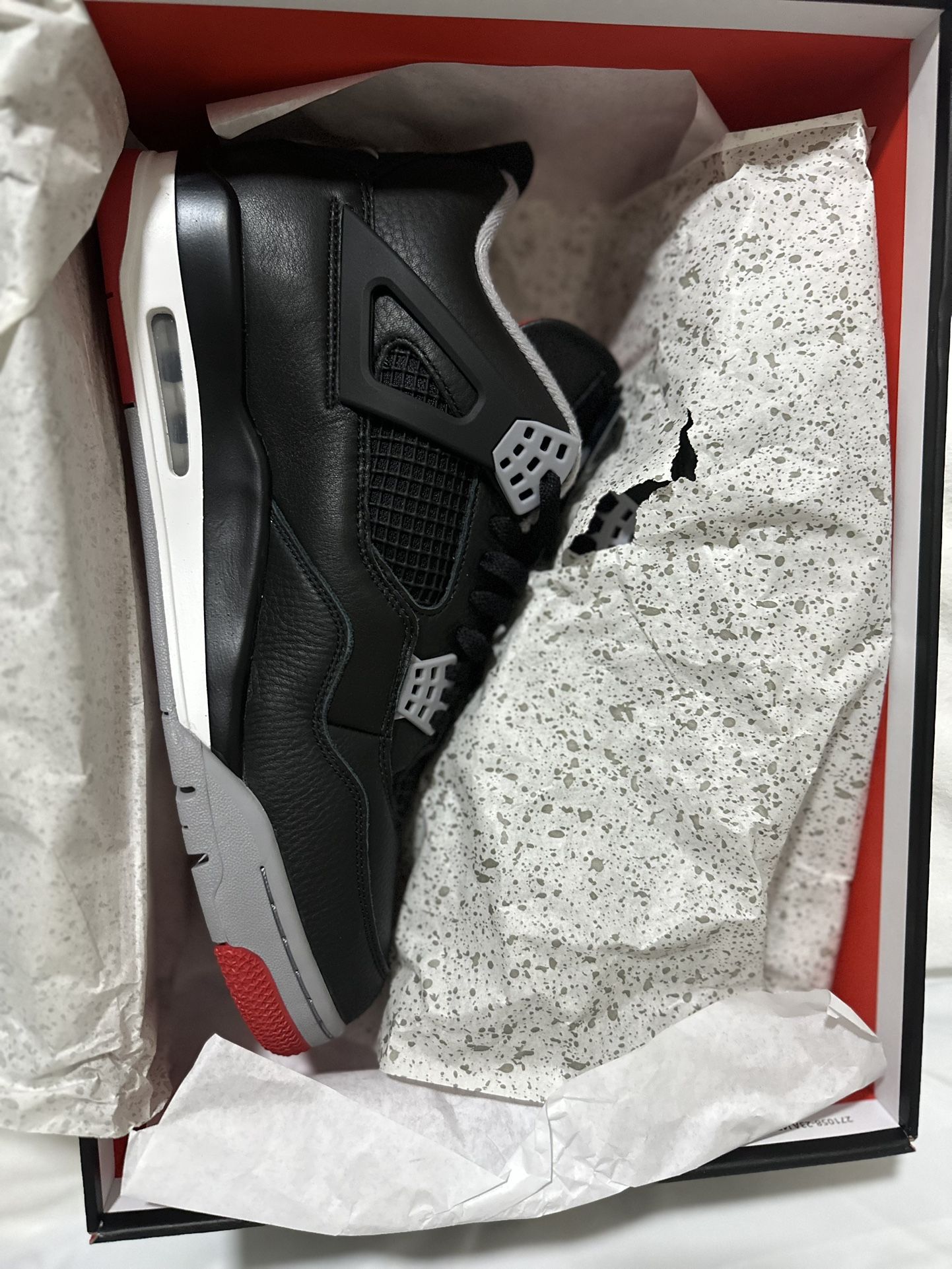Air Jordan 4 Bred Size 12