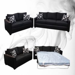 BRAND NEW  SOFAS  SECTIONAL COUCHES CHAISE WITH SLEEPER 