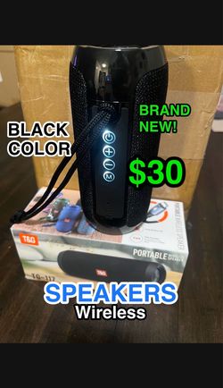 TG-117 Bluetooth Wireless Speaker (BLACK) for iPhone, Samsung USB C Similar to JBL Music Speakers