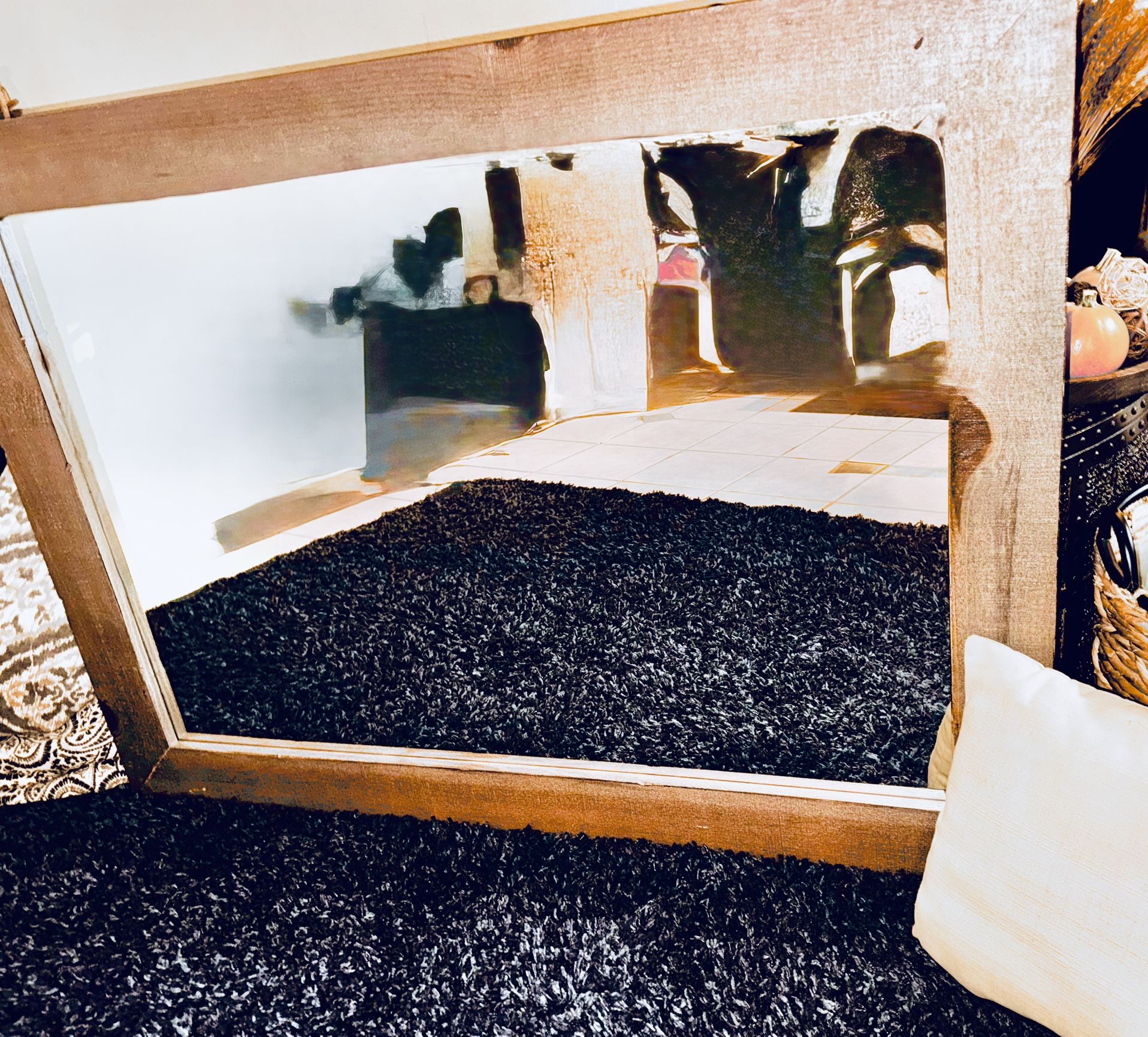 Large wall mirror by progressive Furniture Inc. NEW asking $20 or best offer