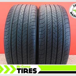 2 CONTINENTAL PROCONTACT TX MOE SSR RFT  235/50R18 TIRES 7.8/32 TREAD RUN FLAT