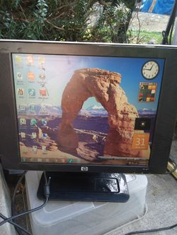 !! HP Computer Monitor VGA Connection 