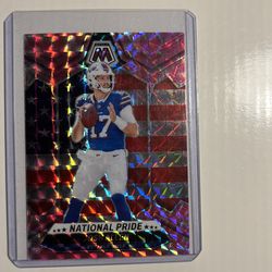 Football card Josh Allen