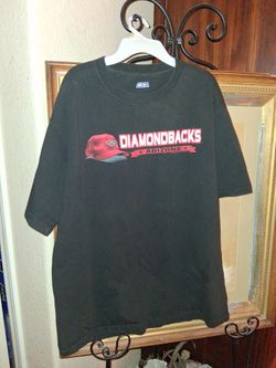 Diamondbacks Tee Shirts, Sz Lg