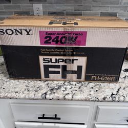 Sony fh-616r stereo component system