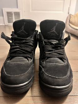 Black Cats Jordan 4s