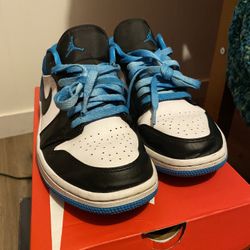 Jordan One Low Blue