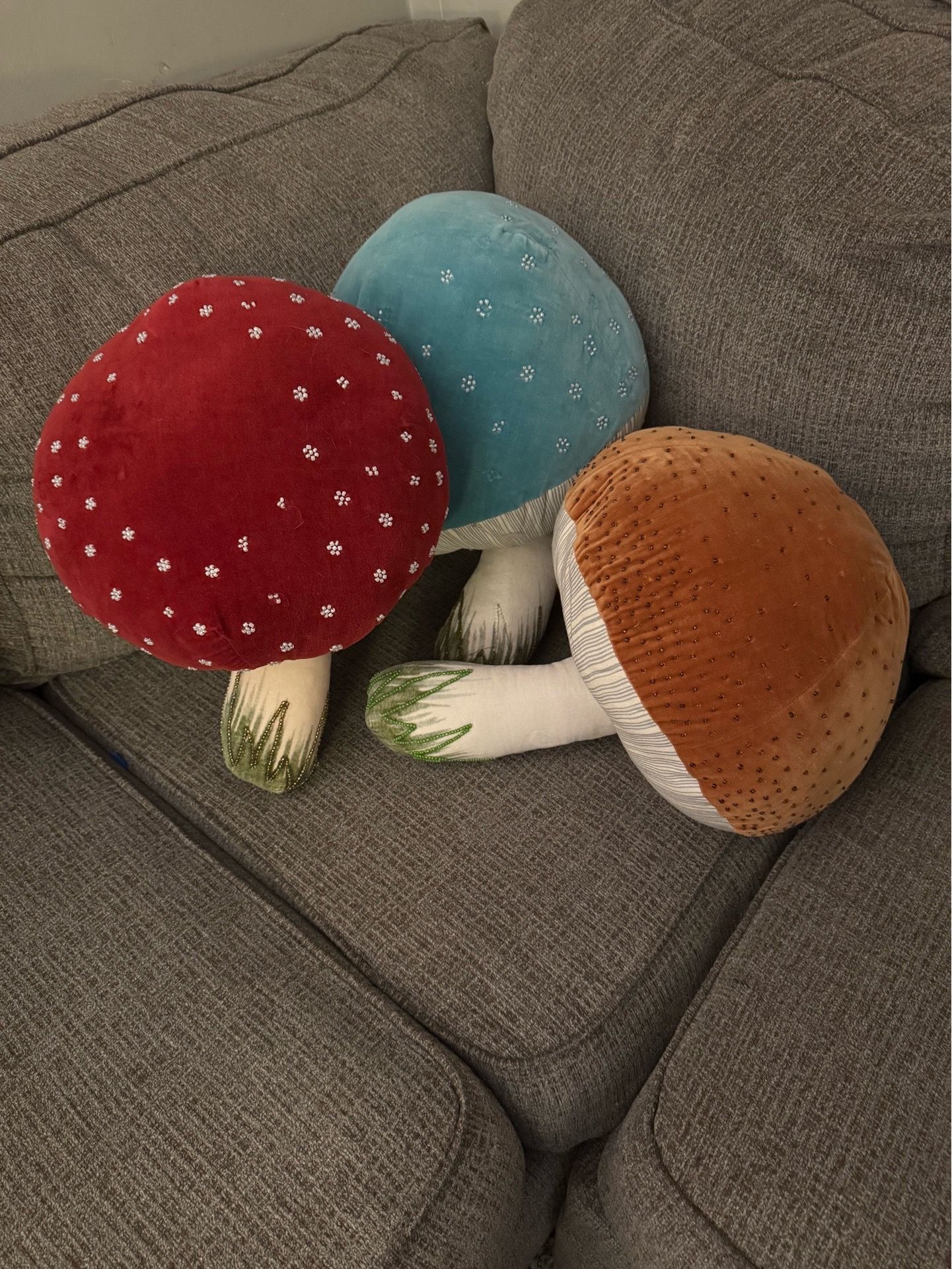 Mushroom pillows
