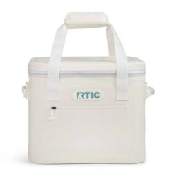 RTIC Ooutoors 30qt Ultra-Tough Soft Sided Cooler -Ivory  :Vinyl Material 30 Can Capacity