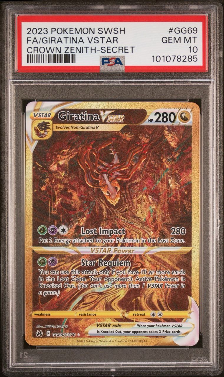 Giratina Vstar PSA 10