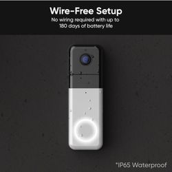 Wyze Video Doorbell Pro + Wyze Chime Pro Wire-Free Or Wired