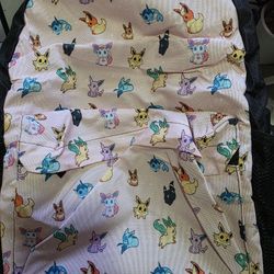 Pokémon Backpack With Laptop/Tablet Pocket And Side Bottle Pockets 