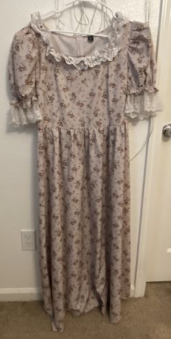 Pink Floral Dress 