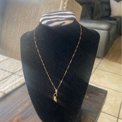 Chain And Charm Authentic Gold Like New