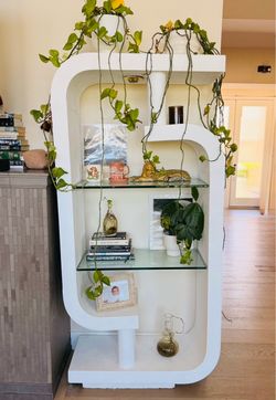 Vintage Plaster Bookshelves