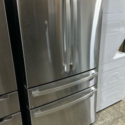 GE PROFILE Stainless Steel Refrigerator Fridge 