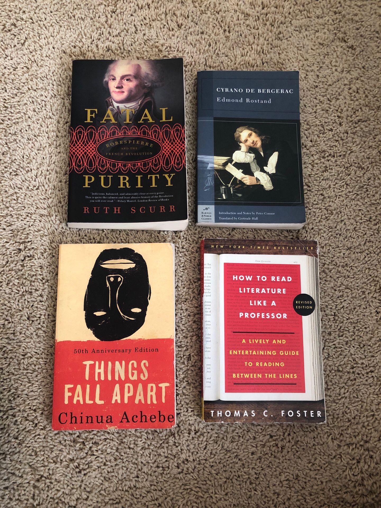 Books $5 each