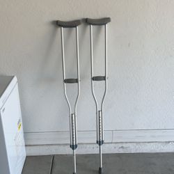 Aluminum Adjustable Medical Crutches
