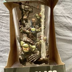 TMNT Teenage Mutant Ninja Turtles Splinter Clan Pint Glass PX Exclusive NEW