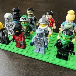 Collection of LEGOs characters figures