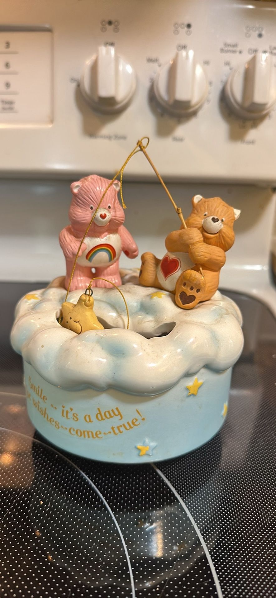 1984 Vintage Carebear Music Box Sings Wish Upon A Star