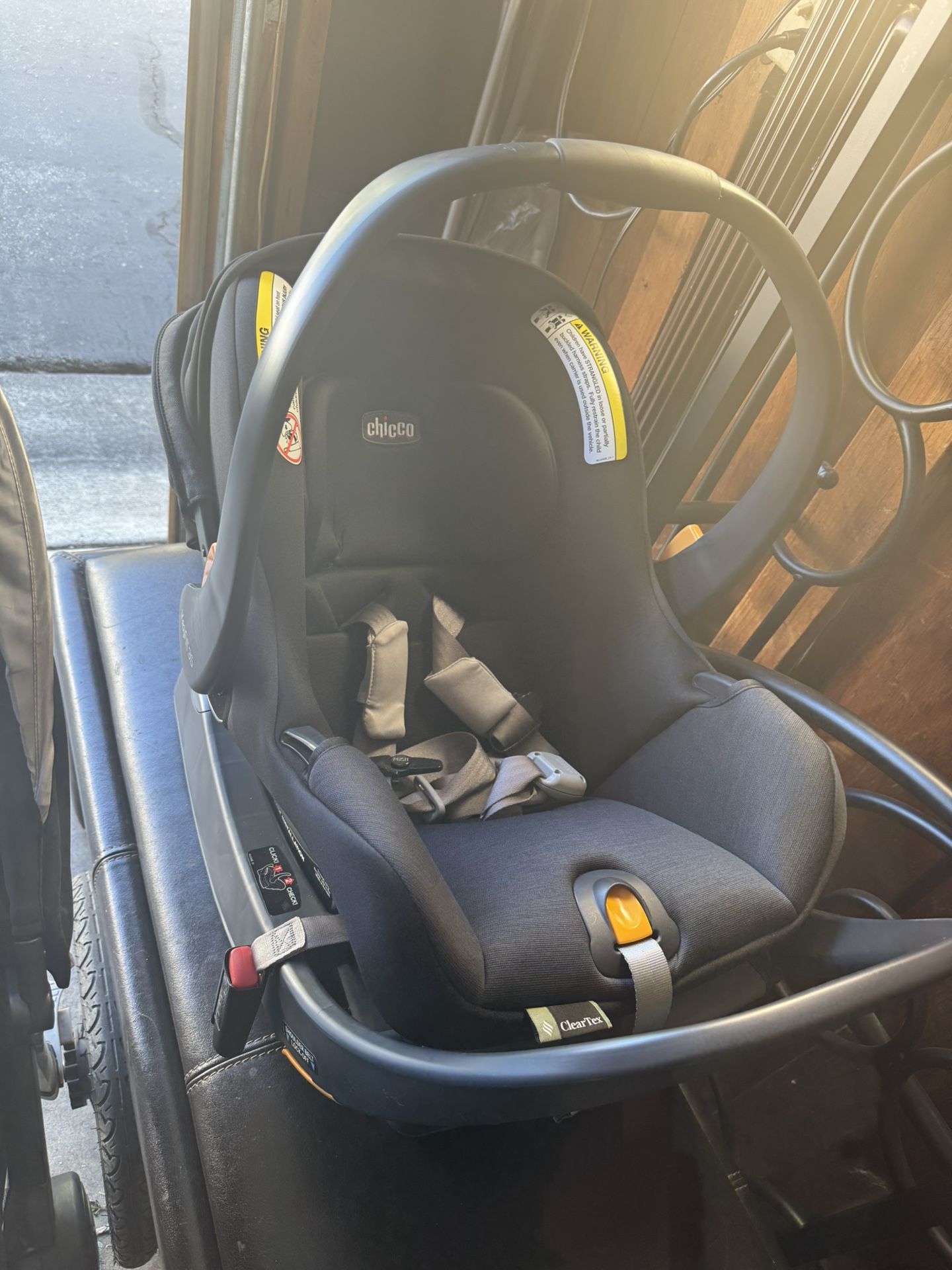 Baby Car Seat + Caddy
