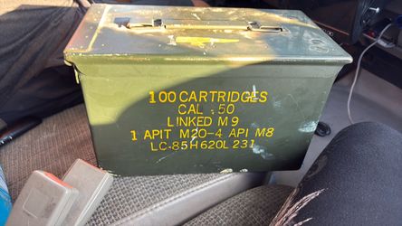 U.S. Military .50 Cal Ammo Can