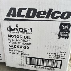0w-20 Oil Quarts($20 Per Box)
