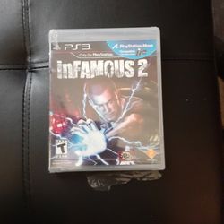 Ps3 Game ... Infamous 2 Brand New !!!