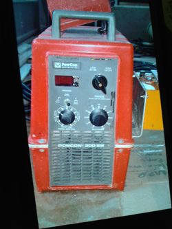 PowCon 300 sm stick/mig welder