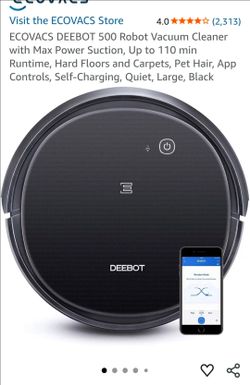 ECOVACS Deebot 500 Robot Vacuum