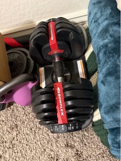 Bow flex select tech dumbbell