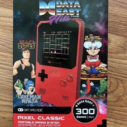 DE Data East My Arcade Pixel Classic Portable Gaming System Nintendo Game Boy Style Toy Electronic