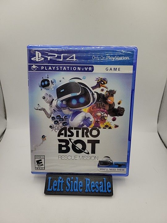 Astro Bot Rescue Mission ( Sony PlayStation 4, PS4 2018 ) - Brand New Sealed -
