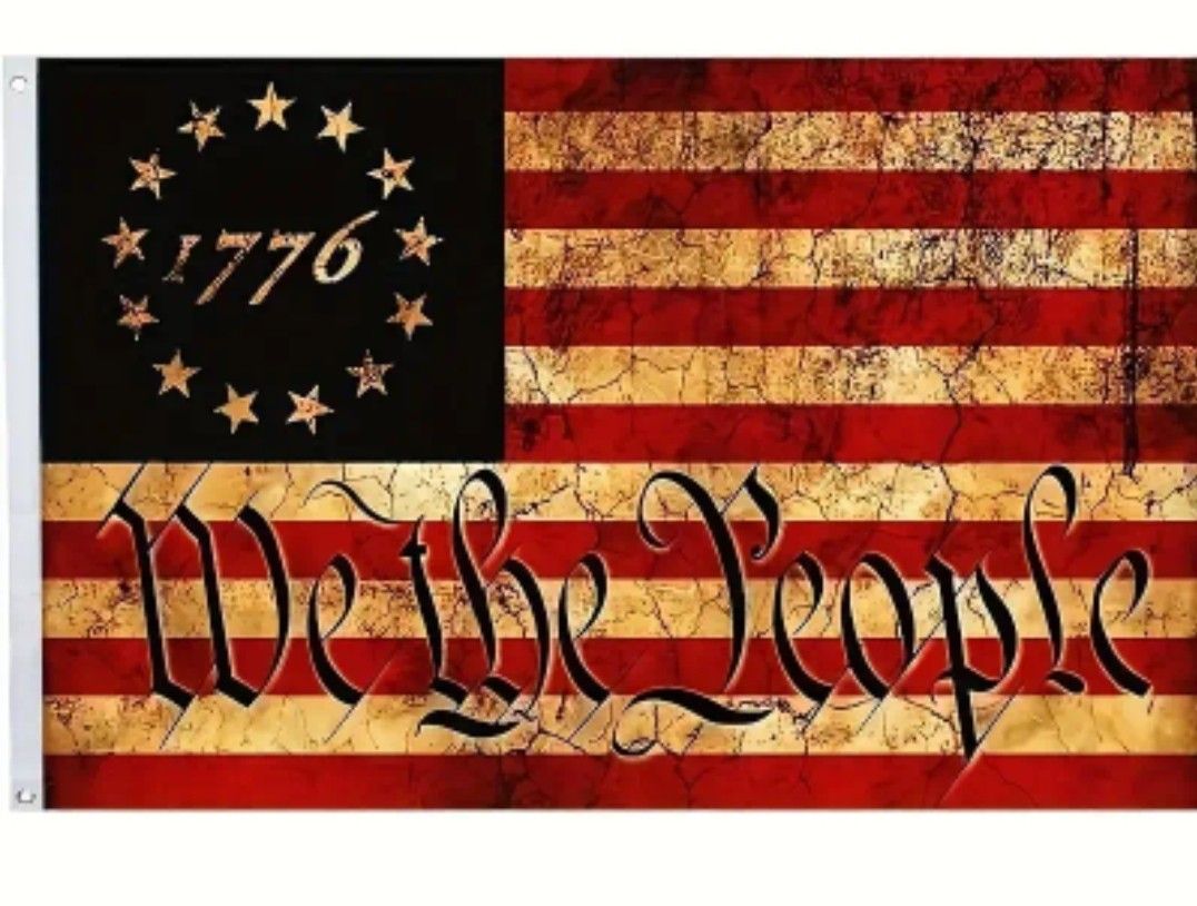 NEW: 1776 WE THE PEOPLE 3X5 FLAG