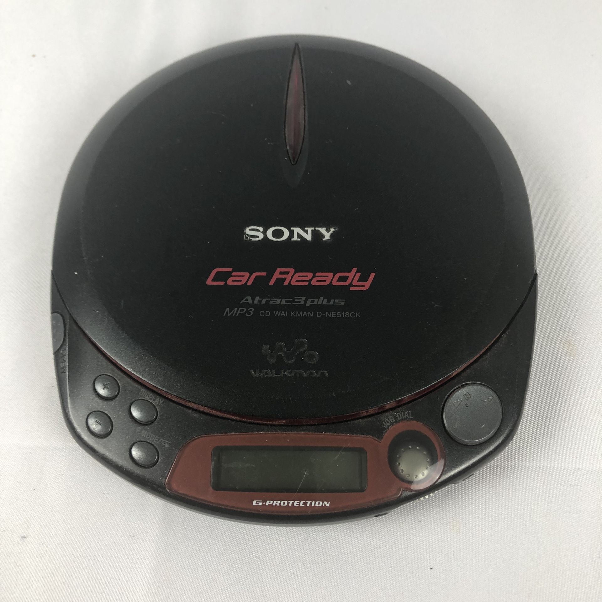 Sony D-NE518CK Atrac3plus MP3 CD Walkman Player Black Discman Car Ready TESTED