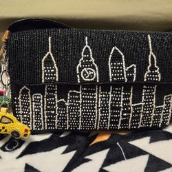 NY BIG Apple Beaded Purse (Rare)