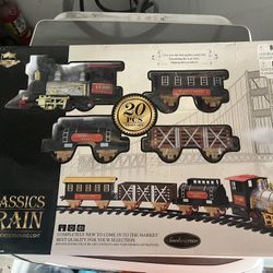 Classic Train With Sound, Smokescreen, And Light