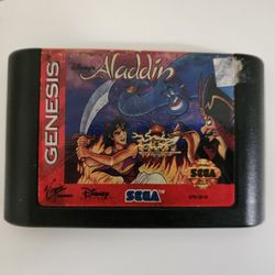 Disney's Aladdin Sega Genesis Video Game 
