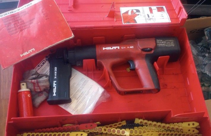 Hilti DX A40 Nail Gun