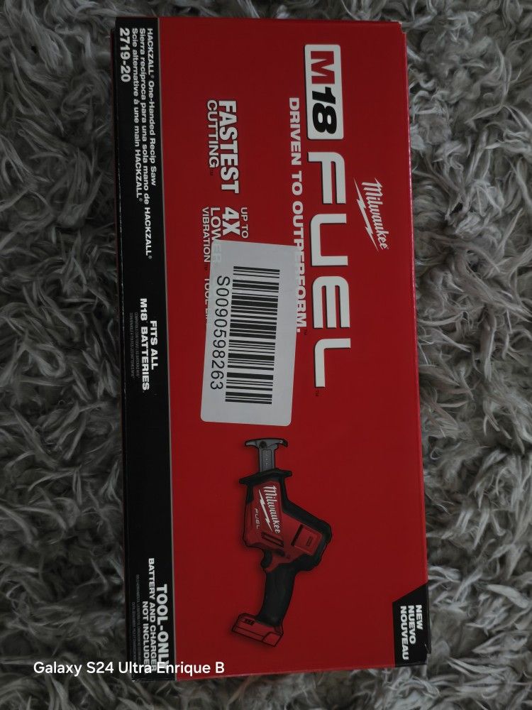 Reciprocating Saw Hackzall M18 Fuel Milwaukee